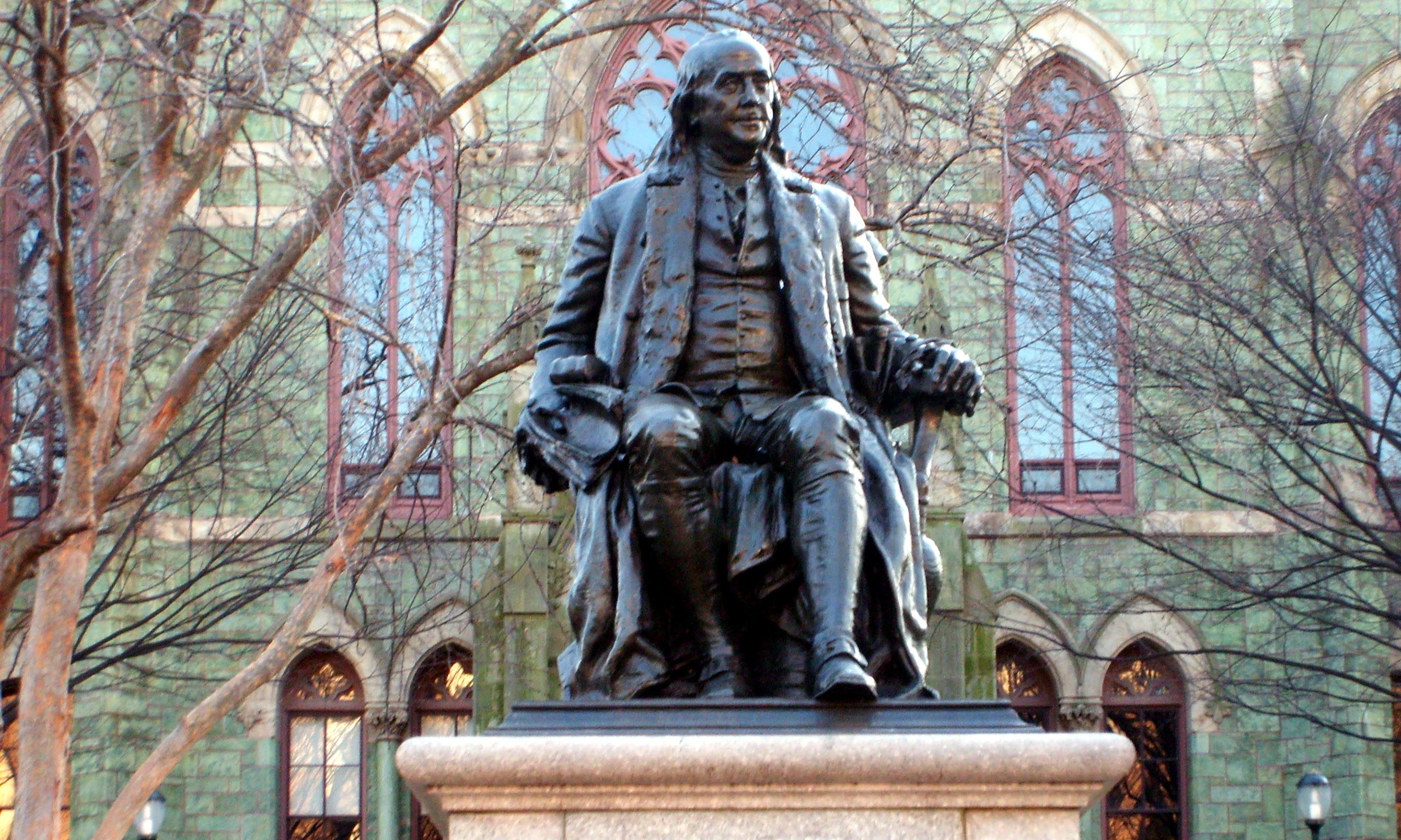 benjamin franklin statue in Boston