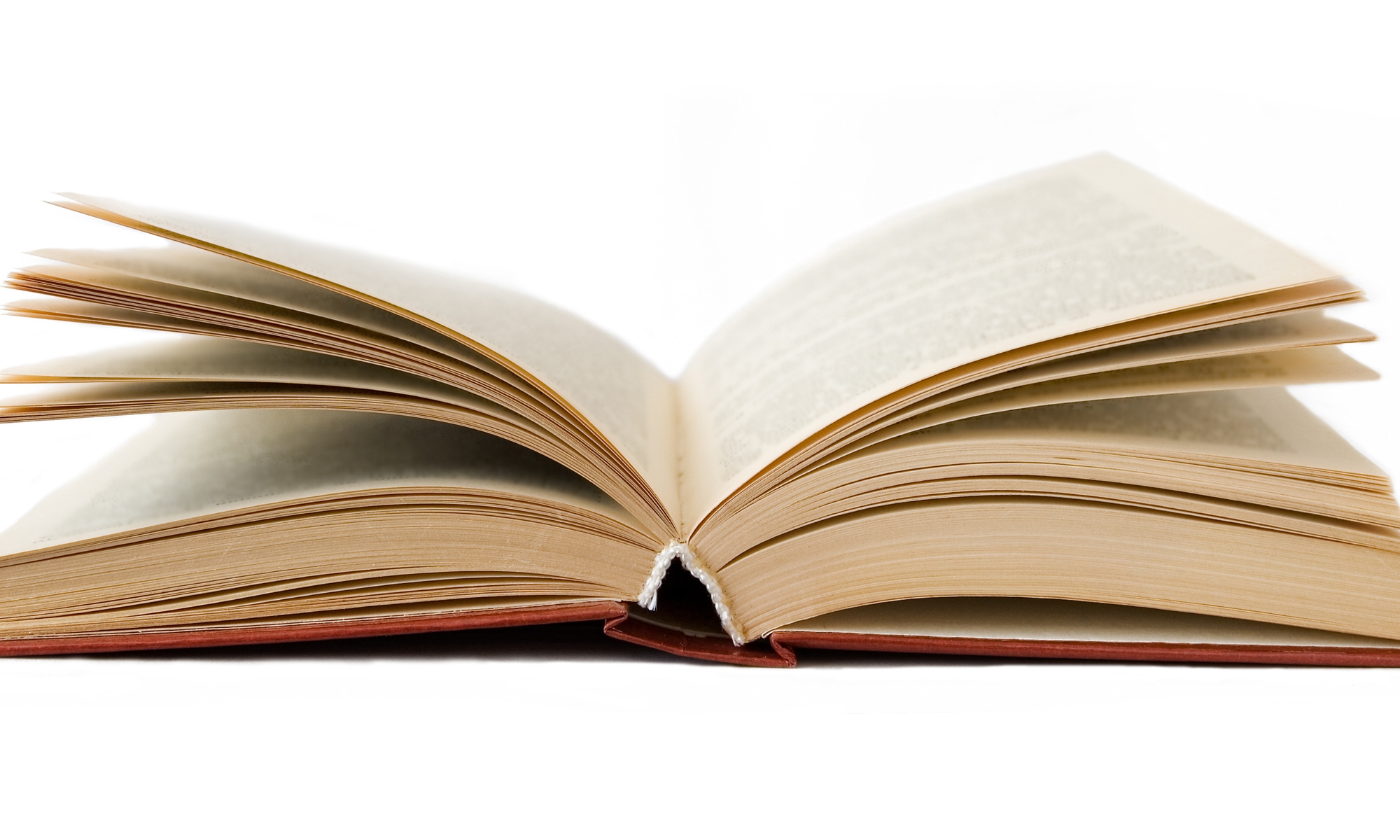 an open book