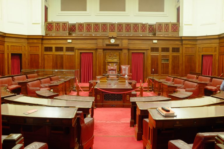 senate chamber in old parliament house