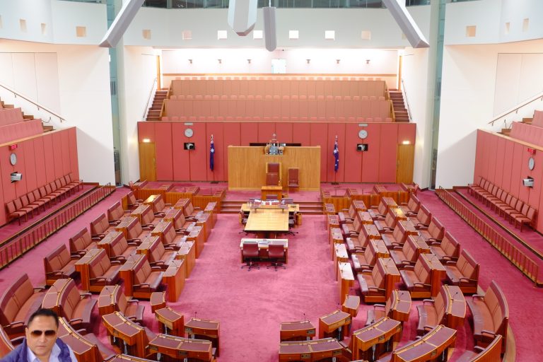 senate chamber in parliament house