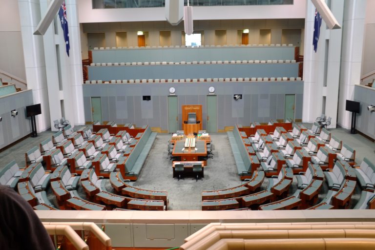 house of representatives chamber in parliament house