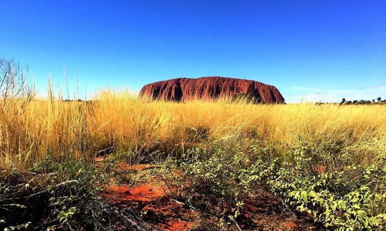 Uluru taken from the most popular photograher's location