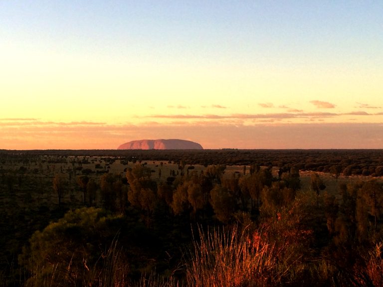 Uluru at dawn