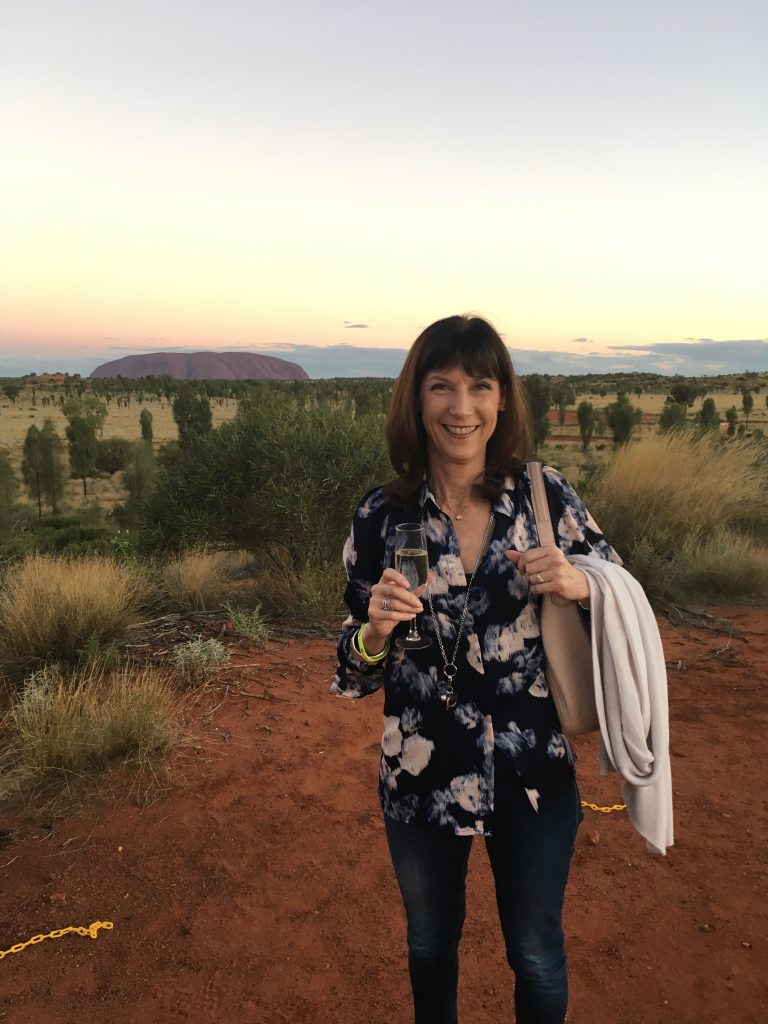 karenne at Uluru