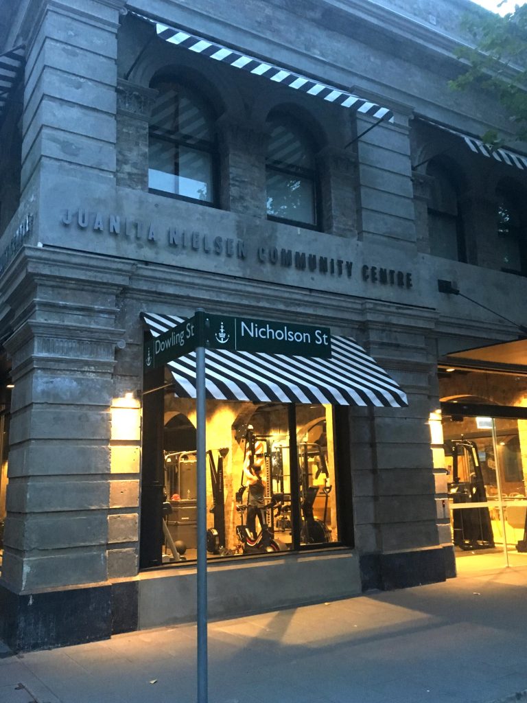 juanita nelson community center in dowling street, woolloomooloo